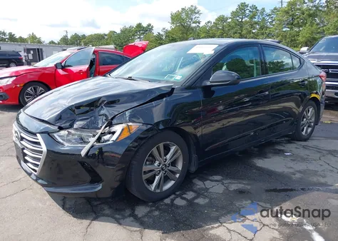 2018 Hyundai Elantra Value Edition from USA, damaged, VIN 5NPD84LF5JH324728